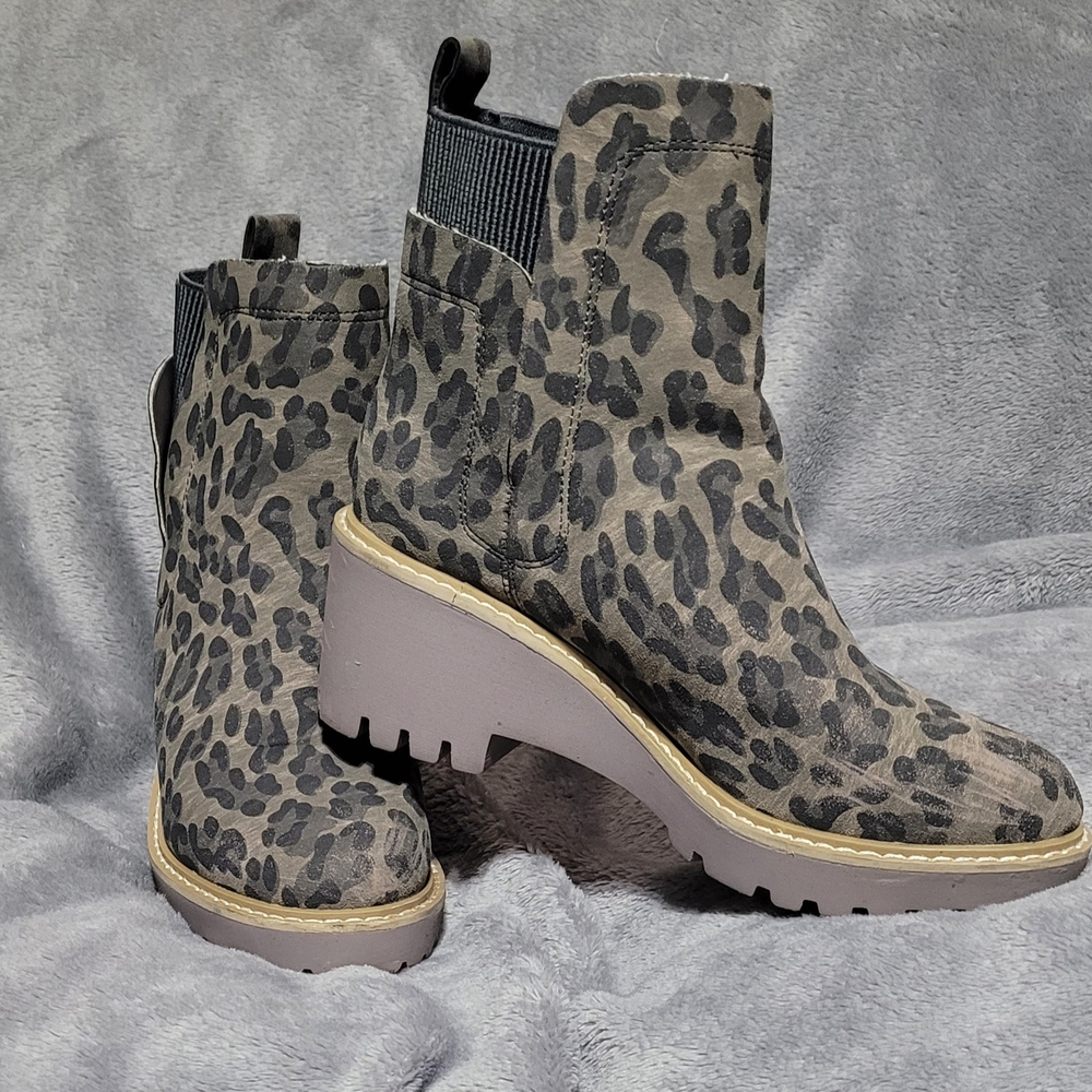Corkys Gray Ankle Booties with Sleek Design